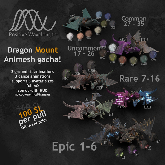 Dragon Mount Uncommon-24 by PositiveWavelength /ADD ME