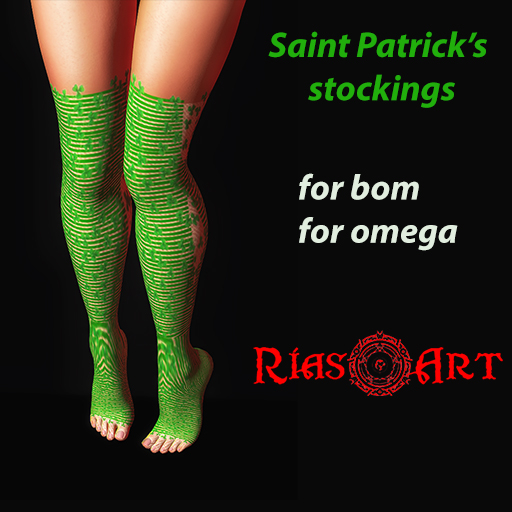 [RiasArt]- SAINT PATRICK'S stockings