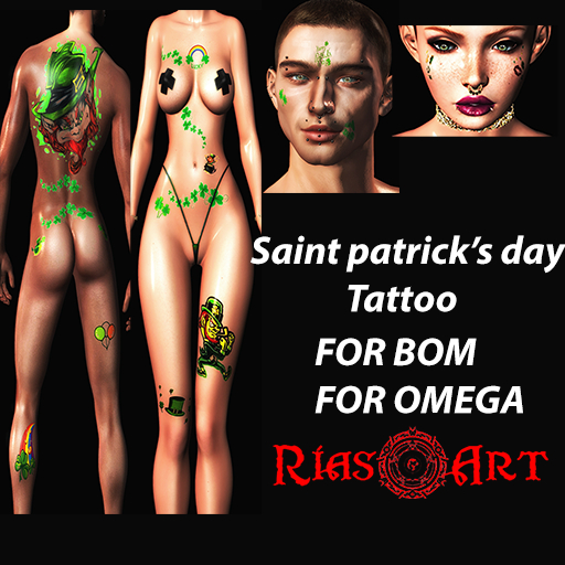 [RiasArt]- SAINT PATRICK'S TATTOO