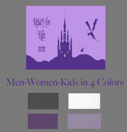 Relay 2021 T-Shirt 4 Colors BOX
