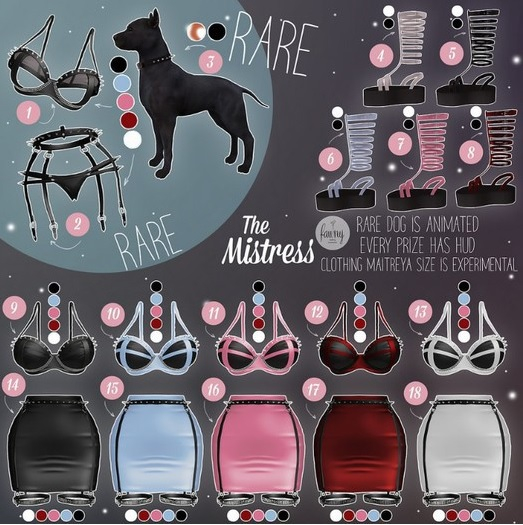 Fawny - The Mistress.Top(12) - Maitreya Experimental - Red
