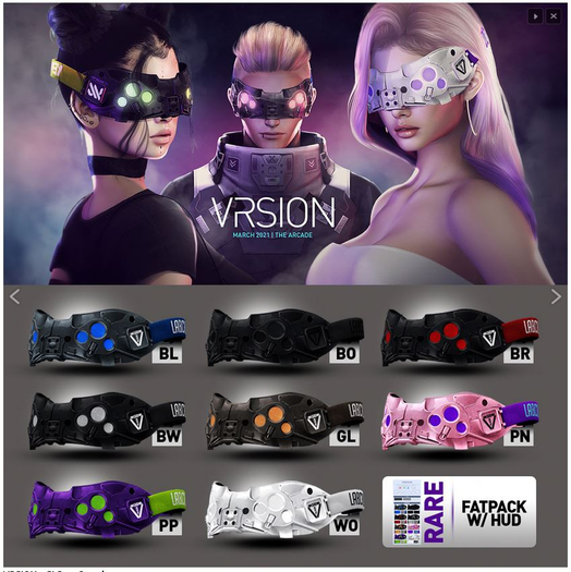 VRSION SLS22 Goggle BL
