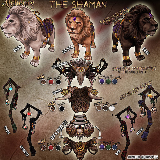 Alchemy - The shaman - Bone top & Skirt - XS -  [box] RARE