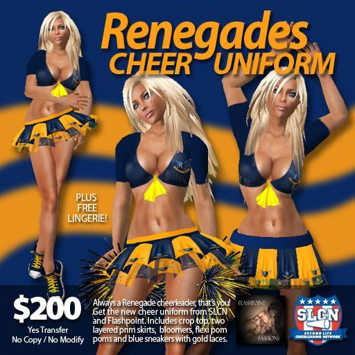 Renegades Cheerleader (boxed)