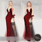 .:FlowerDreams:. Roxane Gown - ruby