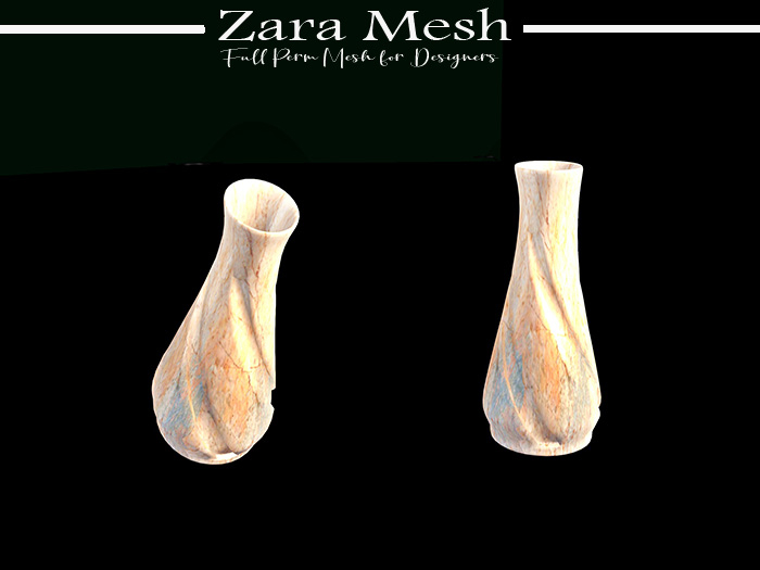 Zara Mesh - Folkloric Vase - FULL PERM MESH