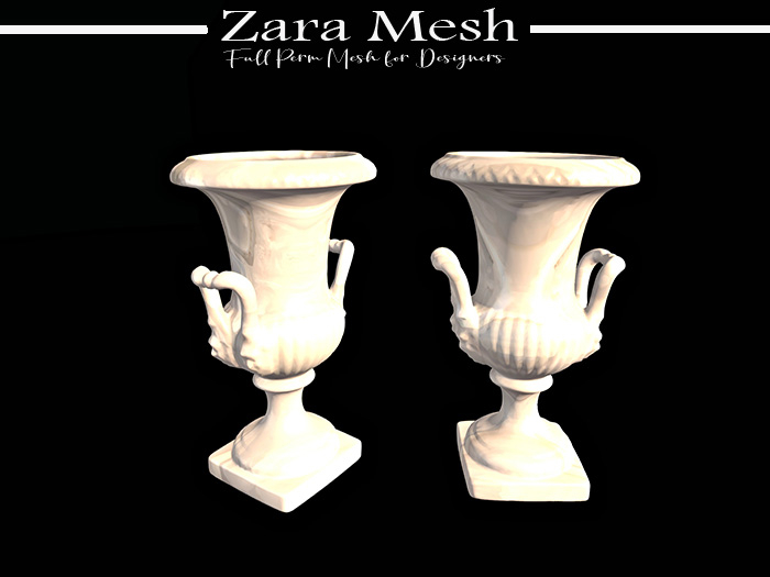 Zara Mesh - Italian Vase - FULL PERM MESH