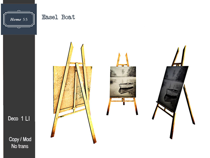 HOME 55 -  Easel Boat 