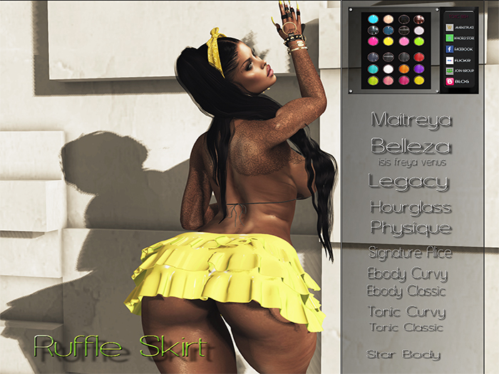 [TOXIC BISH] Ruffle Skirt @ HUD