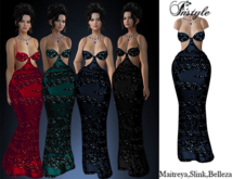 InStyl-InStyl-Evening dress *Emma2*Sapphire /Maitreya,Slink,Belleza/