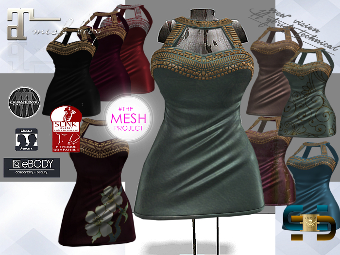 [ IBAN ] MESH DRESS EMBRY EGYPT / MAITREYA / TMP / CLASSIC