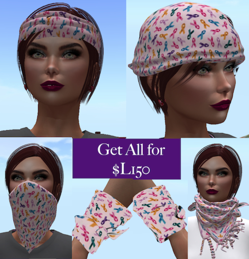 All Colors Ribbon Bandana Box