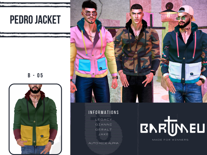 Pedro Jacket B-05 - Bartimeu