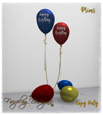 Fallin Primary Happy RezDay Balloon Set