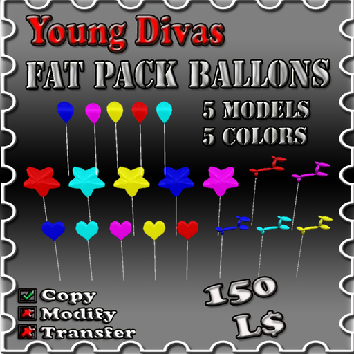 ~A~Fat Pack Ballons