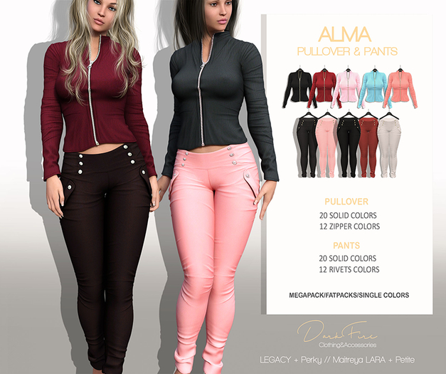 DarkFire Alma pullover-Fatpack