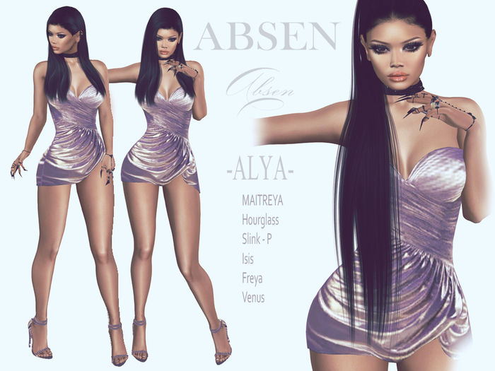 0257 GIFT **ABSEN** -ALYA- DRESS