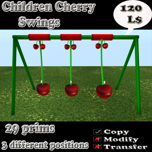 ~A~Childern Cherry Swings
