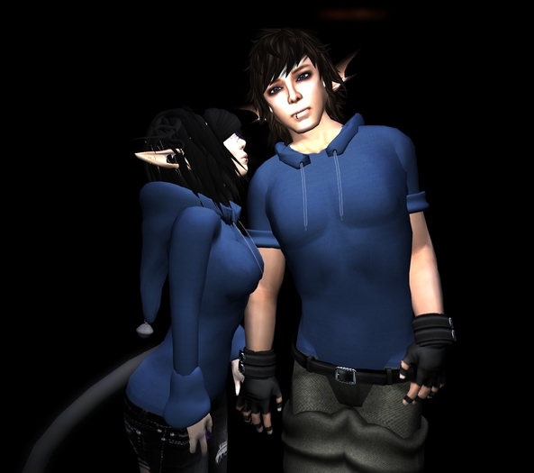 Elf hoodie (blue)
