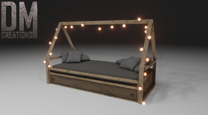 Allusive bed Full Perm Mesh