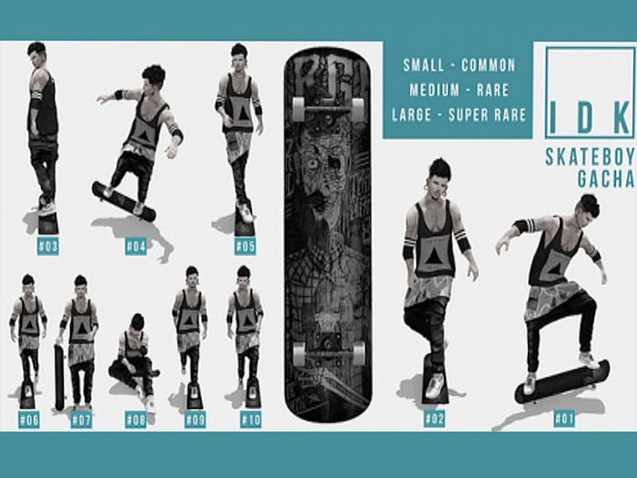 .::IDK::. Sk8Boy Gacha #09 (common)