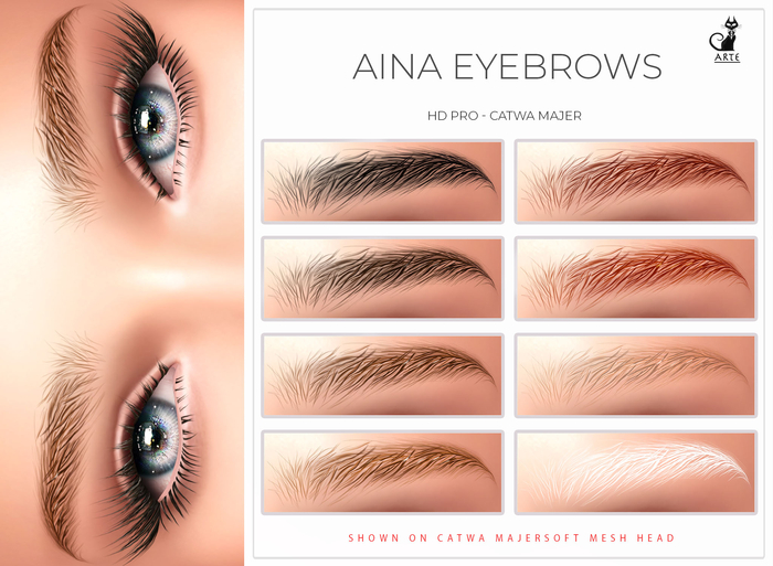 A R T E - Aina Eyebrows [Catwa HDPRO]