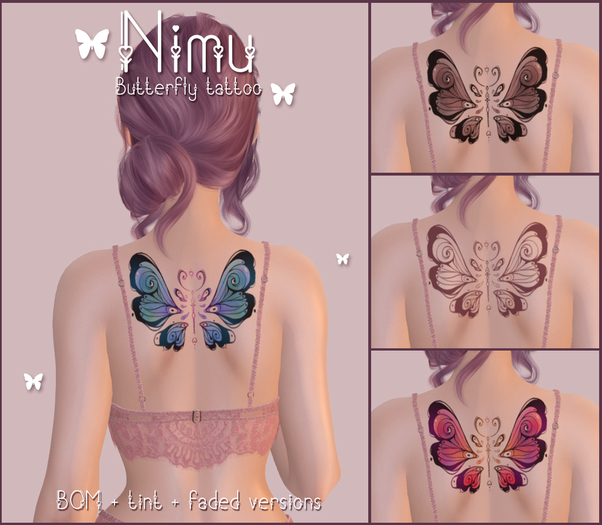 NIMU - Butterfly tattoo