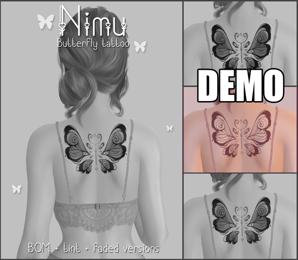 NIMU - Butterfly tattoo - DEMO