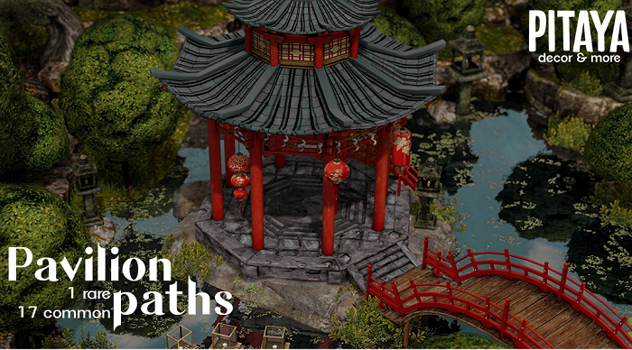 Pitaya - Pavilion paths FULL SET (17 COMMONS 1 RARE)