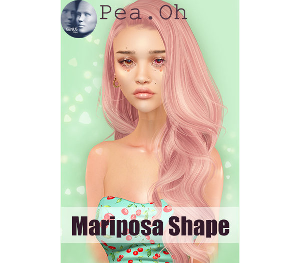 Pea.Oh - Mariposa Shape {Genus Classic Face}