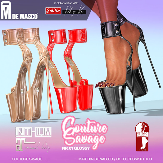 ::DeMasco:: 1222 SAVAGE COUTURE 01 GLOSSY