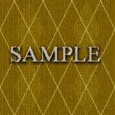 Zoy Texture [ DIAMOND KNIT 12 ] Seamless - Yellow Brown