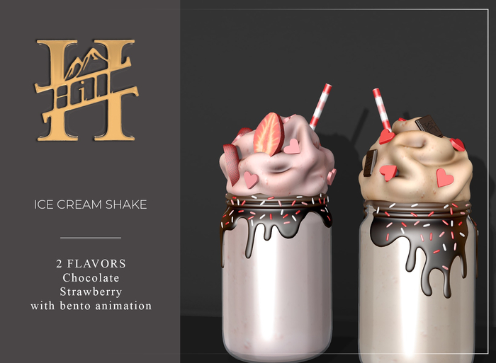Chef HILL - Ice Cream Shake Strawberry 