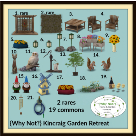 2. { Why Not ?} Kincraig Mossy Rock Floor RARE