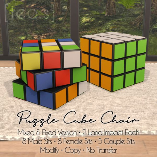 [tea.s] Cube Puzzle Chair