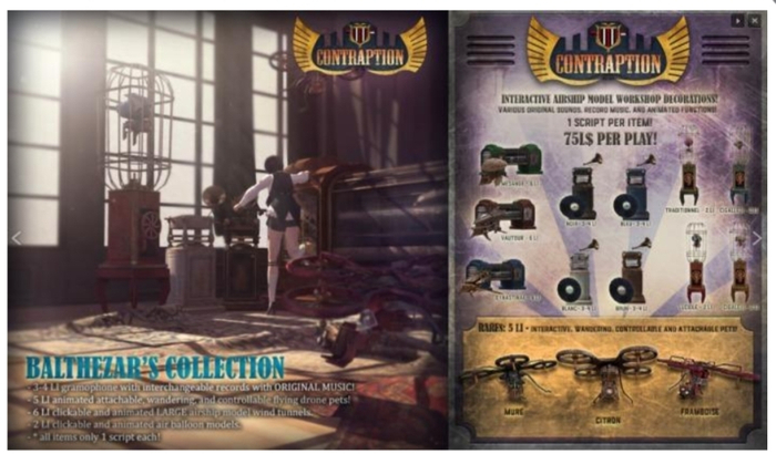 [ContraptioN] Balthezar's Toys: Framboise BOXED RARE