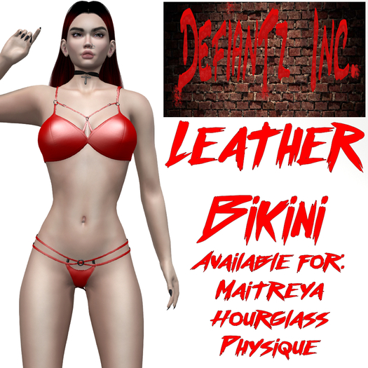 DefianTz Inc - Leather Bikini