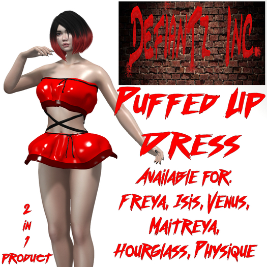 DefianTz Inc - Puffed Up Dress