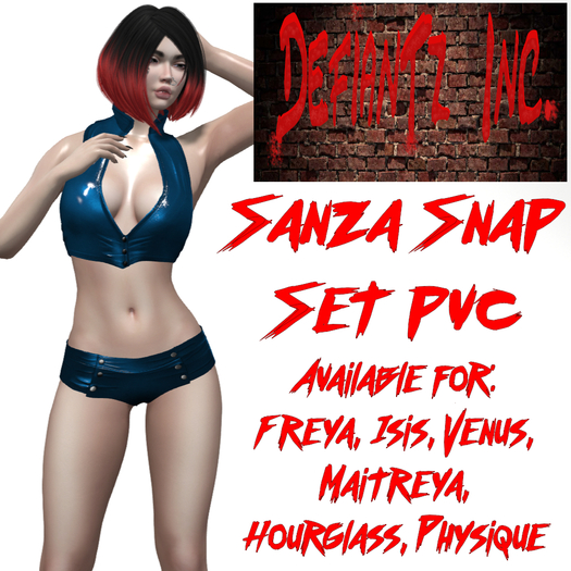 DefianTz Inc - Sanza Snap Set (PVC) - DEMO