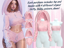 Lunar - Fany Top & Hoodie - Dawn