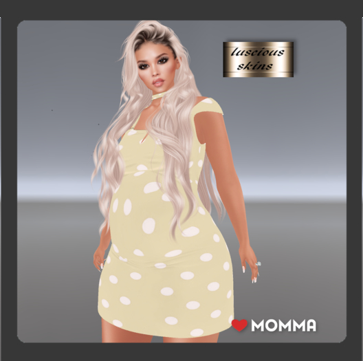 meghan ocra  spotted dress for LoveMomma