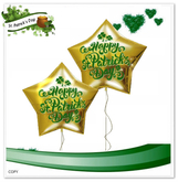 St Patrick's Day - HAPPY ST PATS Lucky Balloons (BX)