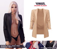TETRA - Valerie Blazer + Hoodie & Shirt (Beige)