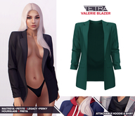 TETRA - Valerie Blazer + Hoodie & Shirt (Teal)