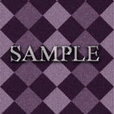 Zoy Texture [ DIAMOND KNIT 13 ] Seamless - Lavender