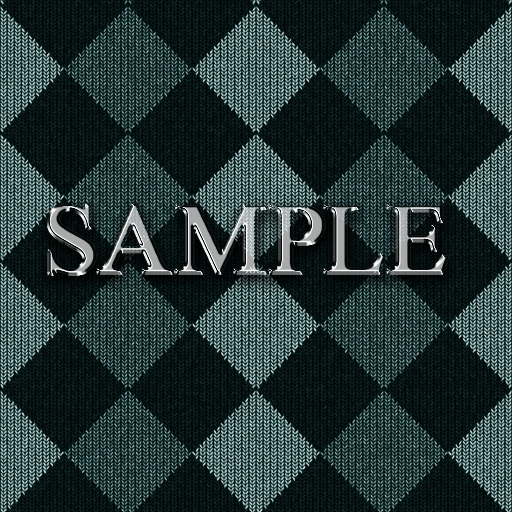 Zoy Texture [ DIAMOND KNIT 13 ] Seamless - Teal