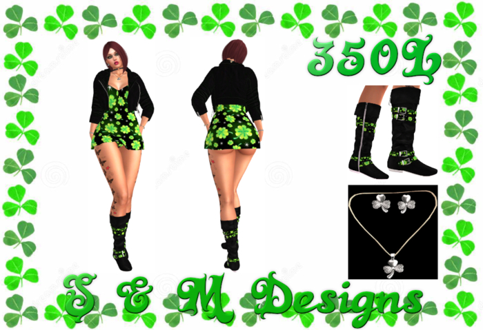 S & M Designs Eternal Black/Shamrock