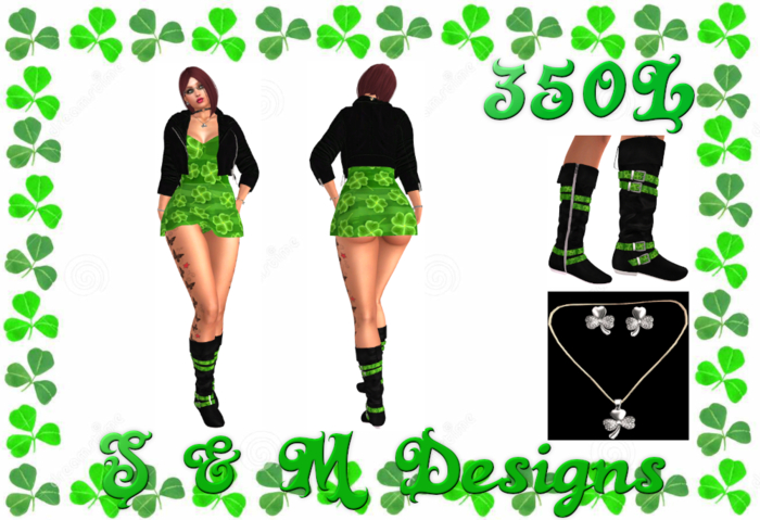 S & M Designs Eternal Clover Stripes