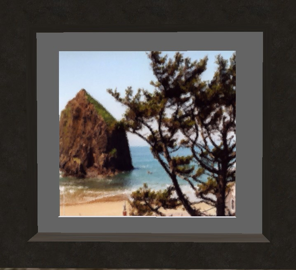 Rock in Ocean