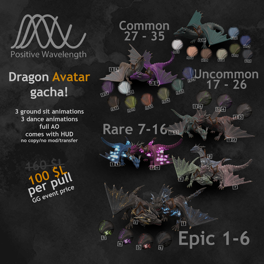 Dragon Voucher [ Rare 7 ] by Positive Wavelength /ADD ME